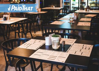 restaurant notes de frais
